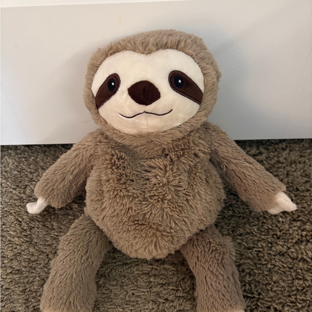 BRAND NEW! Warmies Sloth With Lavender microwavable Plush #Plush